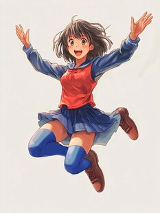 生活片穿越冒险漫画女主角角色头像